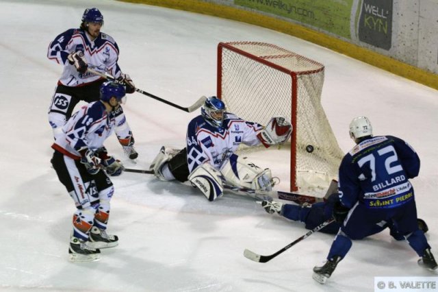 Photo hockey match Montpellier  - Brest  le 30/01/2010
