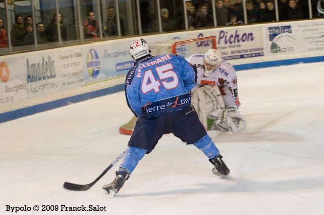 Photo hockey match Angers  - Amiens  le 02/02/2010