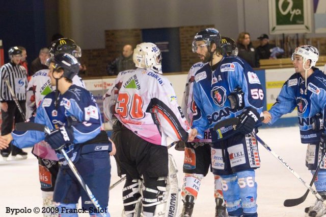 Photo hockey match Angers  - Amiens  le 02/02/2010