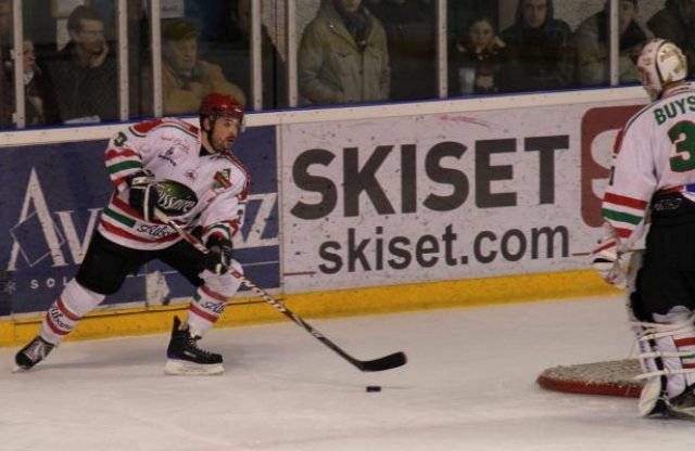 Photo hockey match Morzine-Avoriaz - Mont-Blanc le 02/02/2010