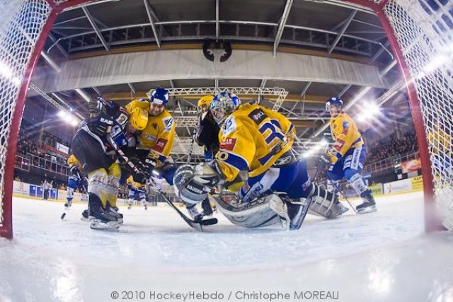 Photo hockey match Strasbourg  - Dijon  le 02/02/2010