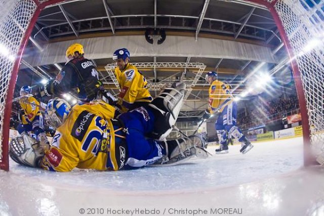 Photo hockey match Strasbourg  - Dijon  le 02/02/2010