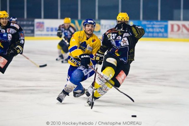 Photo hockey match Strasbourg  - Dijon  le 02/02/2010