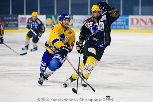 Photo hockey match Strasbourg  - Dijon  le 02/02/2010
