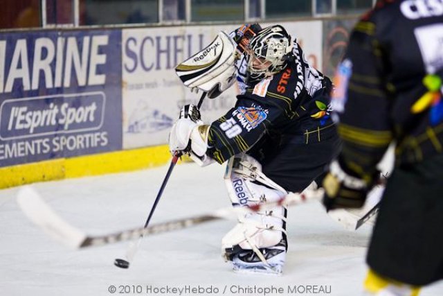 Photo hockey match Strasbourg  - Dijon  le 02/02/2010
