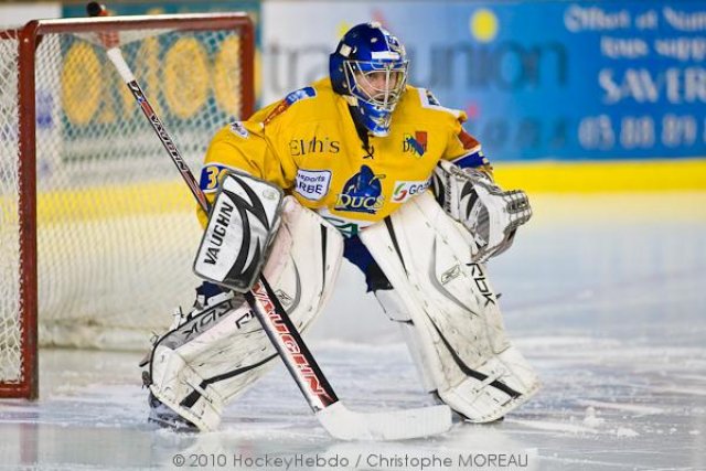 Photo hockey match Strasbourg  - Dijon  le 02/02/2010