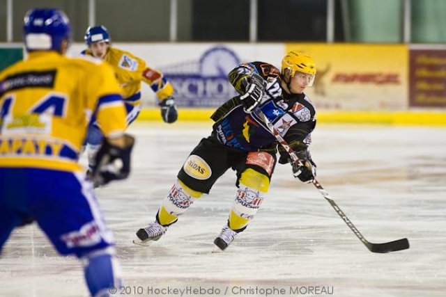 Photo hockey match Strasbourg  - Dijon  le 02/02/2010