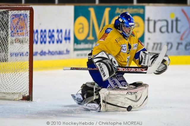 Photo hockey match Strasbourg  - Dijon  le 02/02/2010