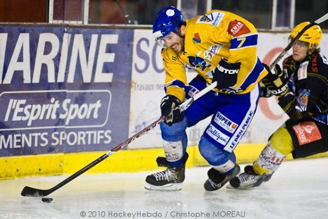 Photo hockey match Strasbourg  - Dijon  le 02/02/2010