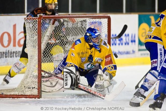 Photo hockey match Strasbourg  - Dijon  le 02/02/2010