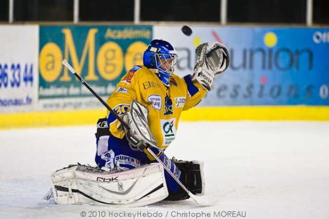 Photo hockey match Strasbourg  - Dijon  le 02/02/2010