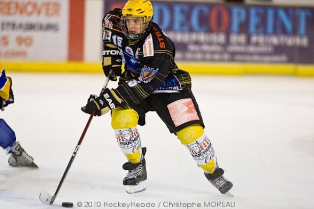 Photo hockey match Strasbourg  - Dijon  le 02/02/2010