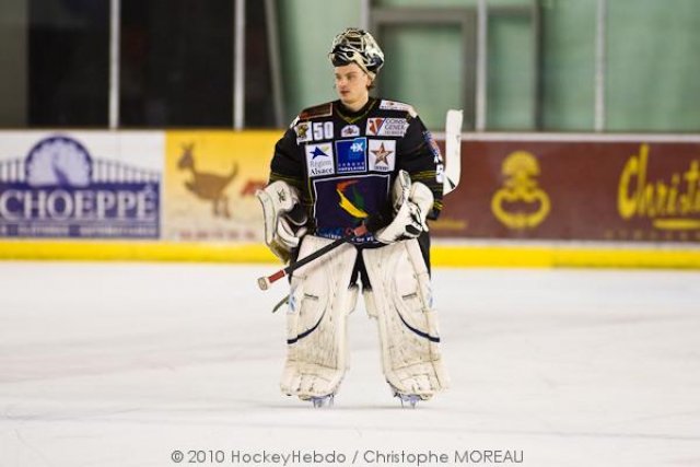 Photo hockey match Strasbourg  - Dijon  le 02/02/2010