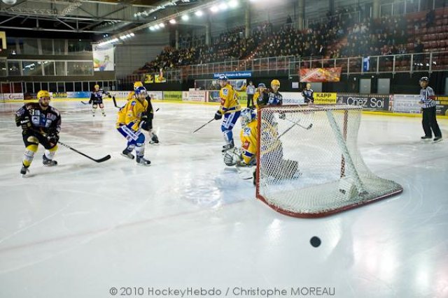 Photo hockey match Strasbourg  - Dijon  le 02/02/2010