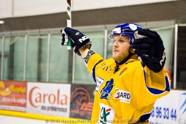 Photo hockey match Strasbourg  - Dijon  le 02/02/2010