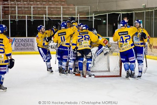 Photo hockey match Strasbourg  - Dijon  le 02/02/2010