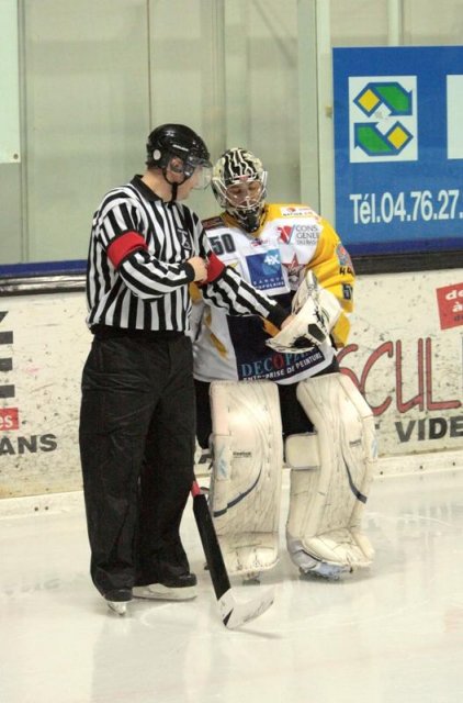 Photo hockey match Villard-de-Lans - Strasbourg  le 06/02/2010