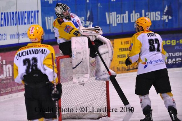 Photo hockey match Villard-de-Lans - Strasbourg  le 06/02/2010