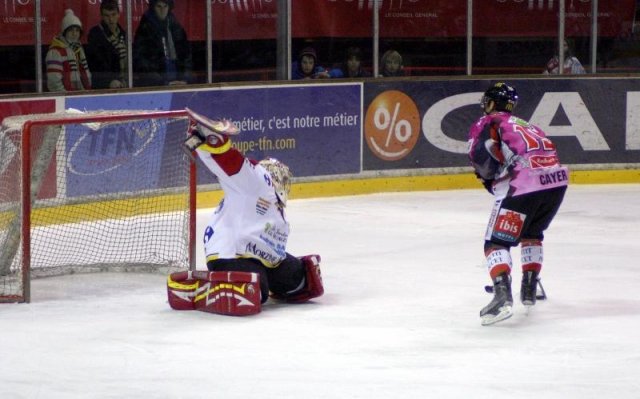 Photo hockey match Amiens  - Morzine-Avoriaz le 06/02/2010