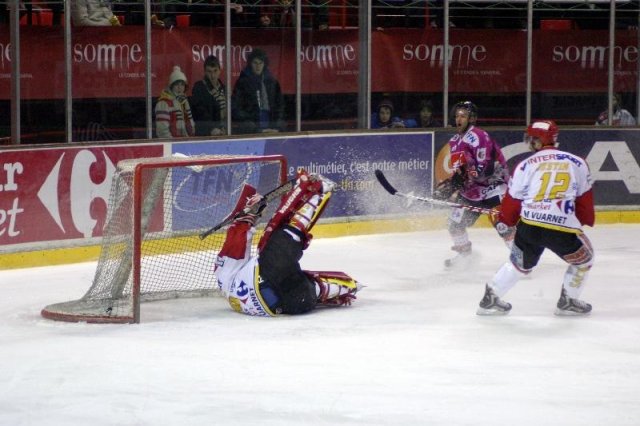 Photo hockey match Amiens  - Morzine-Avoriaz le 06/02/2010