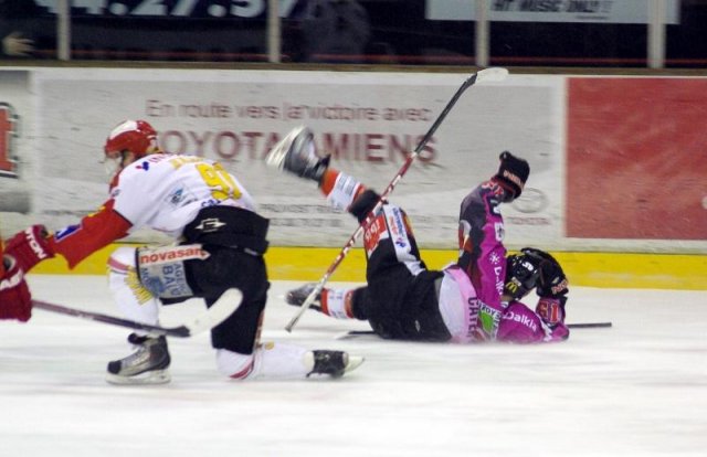Photo hockey match Amiens  - Morzine-Avoriaz le 06/02/2010