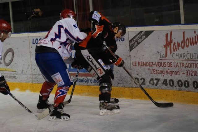 Photo hockey match Tours  - Asnières le 13/02/2010