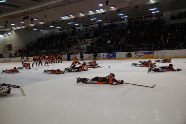 Photo hockey match Tours  - Asnières le 13/02/2010