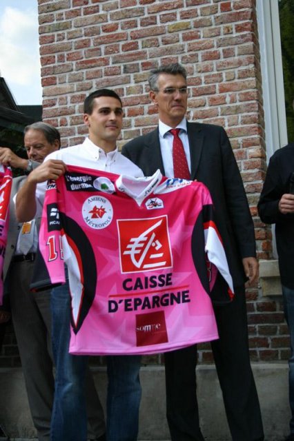 Photo hockey reportage Amiens dévoile son nouveau maillot