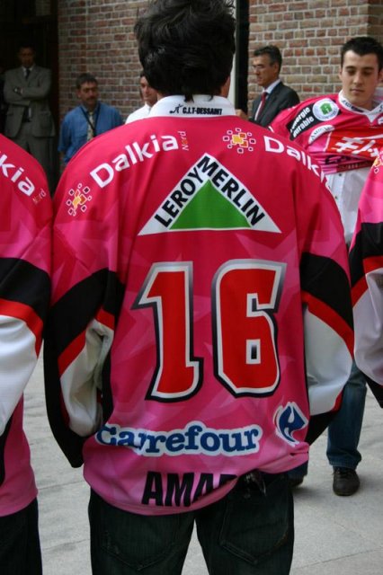 Photo hockey reportage Amiens dévoile son nouveau maillot