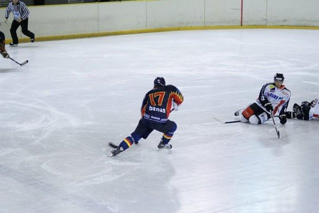 Photo hockey match Nice - Caen  le 13/02/2010