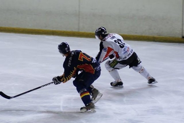 Photo hockey match Nice - Caen  le 13/02/2010