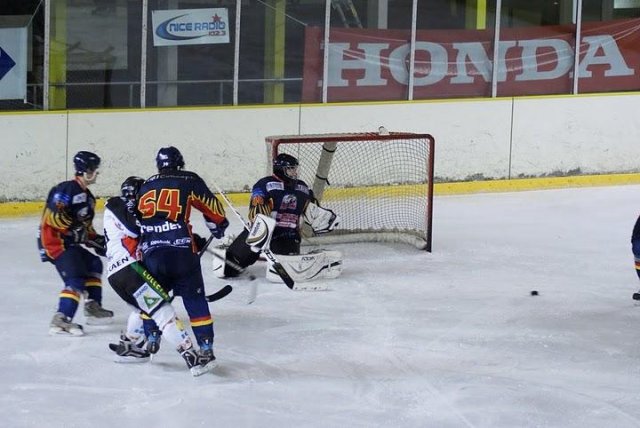 Photo hockey match Nice - Caen  le 13/02/2010
