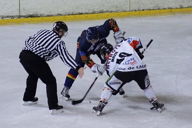 Photo hockey match Nice - Caen  le 13/02/2010