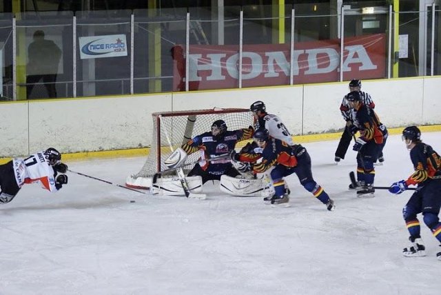 Photo hockey match Nice - Caen  le 13/02/2010