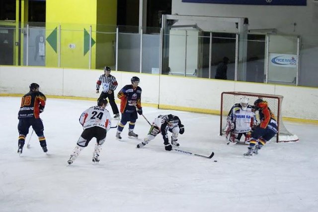 Photo hockey match Nice - Caen  le 13/02/2010