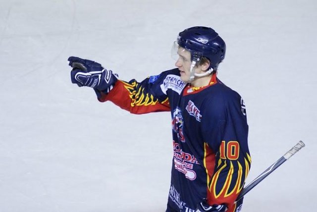 Photo hockey match Nice - Caen  le 13/02/2010