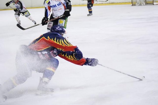 Photo hockey match Nice - Caen  le 13/02/2010
