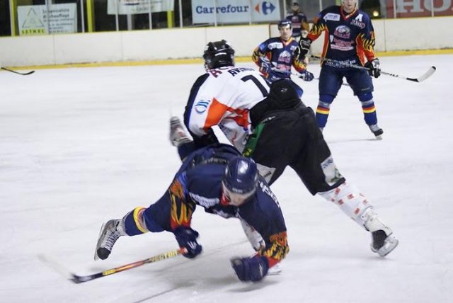 Photo hockey match Nice - Caen  le 13/02/2010