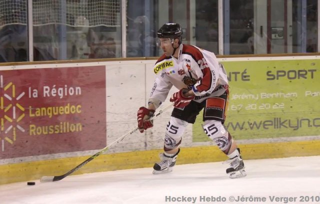 Photo hockey match Montpellier  - Bordeaux le 13/02/2010