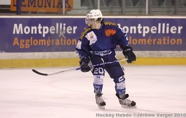 Photo hockey match Montpellier  - Bordeaux le 13/02/2010