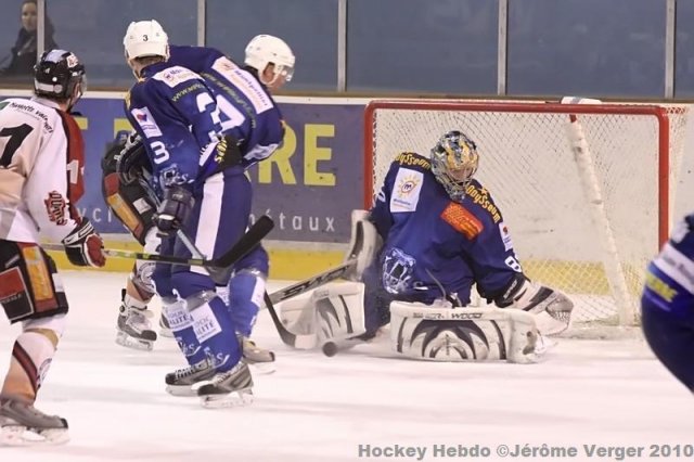 Photo hockey match Montpellier  - Bordeaux le 13/02/2010