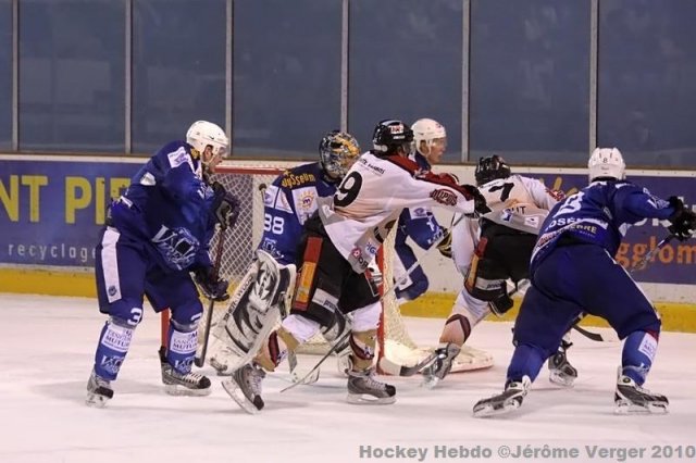 Photo hockey match Montpellier  - Bordeaux le 13/02/2010