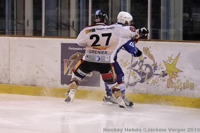 Photo hockey match Montpellier  - Bordeaux le 13/02/2010