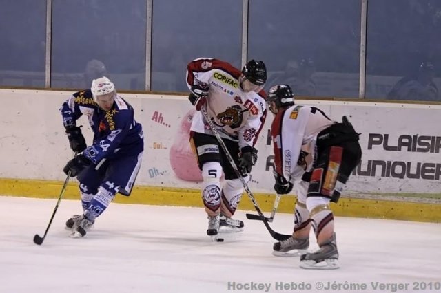 Photo hockey match Montpellier  - Bordeaux le 13/02/2010