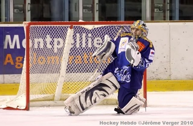 Photo hockey match Montpellier  - Bordeaux le 13/02/2010