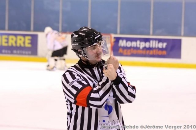 Photo hockey match Montpellier  - Bordeaux le 13/02/2010