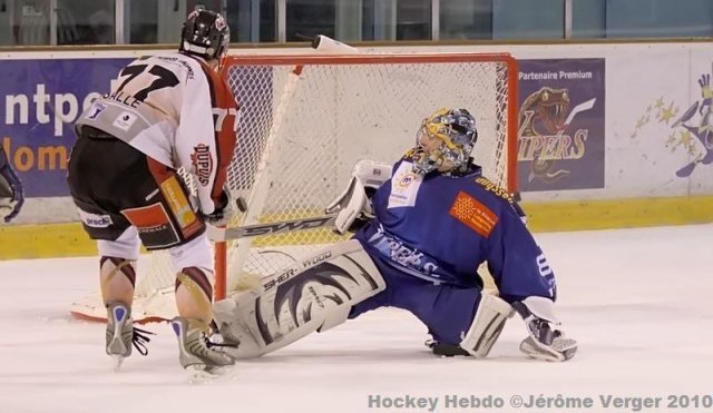 Photo hockey match Montpellier  - Bordeaux le 13/02/2010
