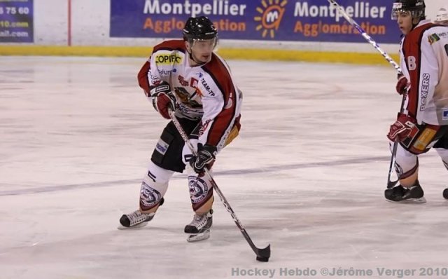 Photo hockey match Montpellier  - Bordeaux le 13/02/2010