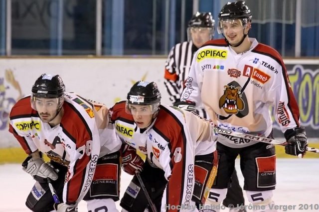 Photo hockey match Montpellier  - Bordeaux le 13/02/2010