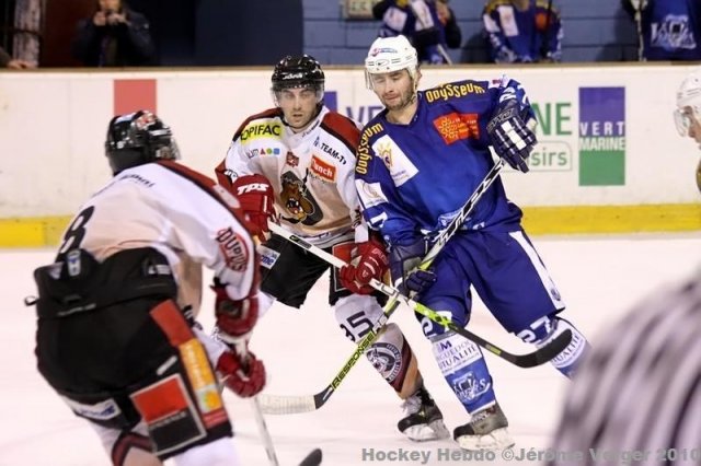 Photo hockey match Montpellier  - Bordeaux le 13/02/2010